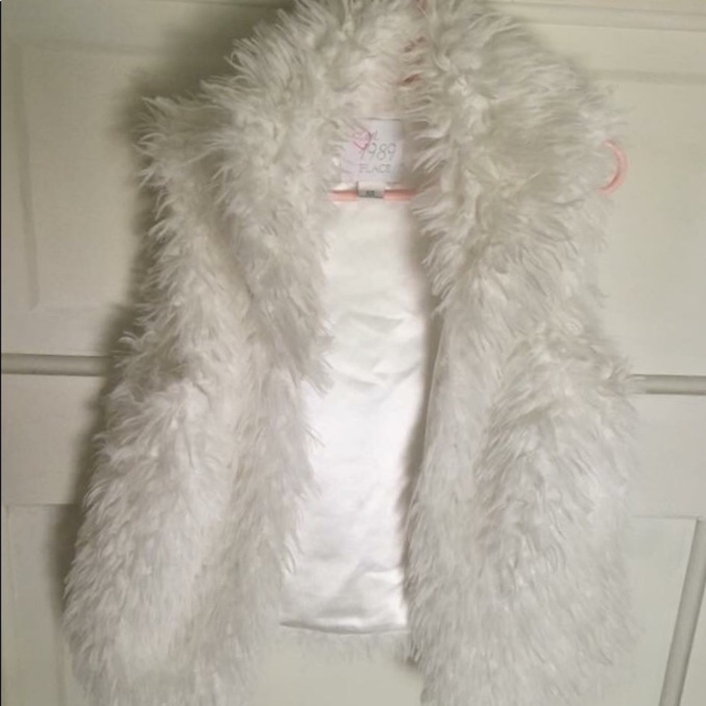 Faux fur vest